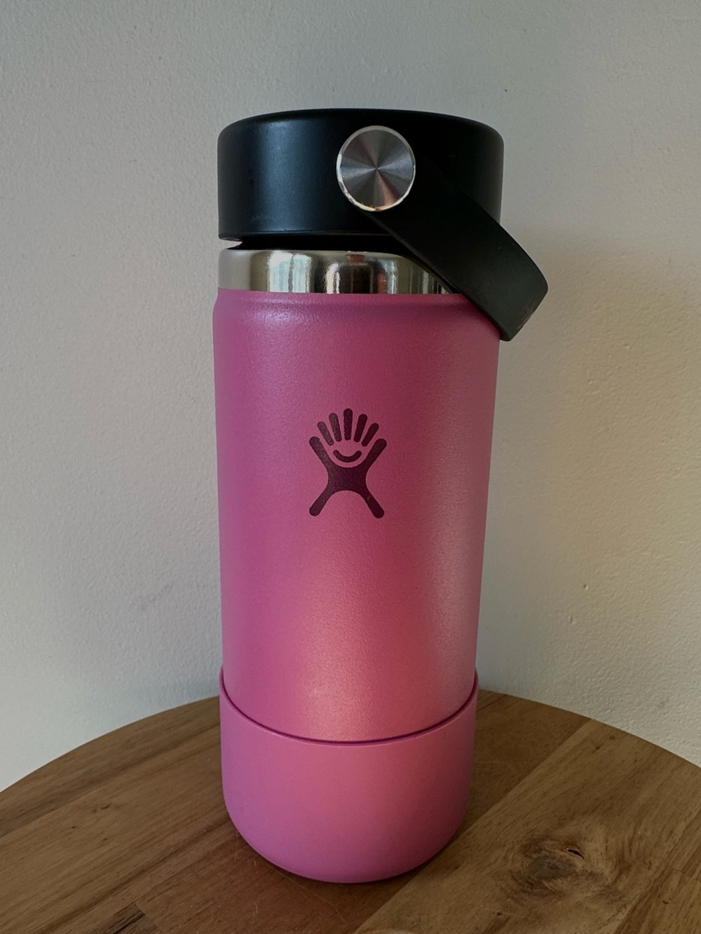 HydroFlask 16oz Wide Mouth Bottle with Flex Cap Lid and Silicone Boot